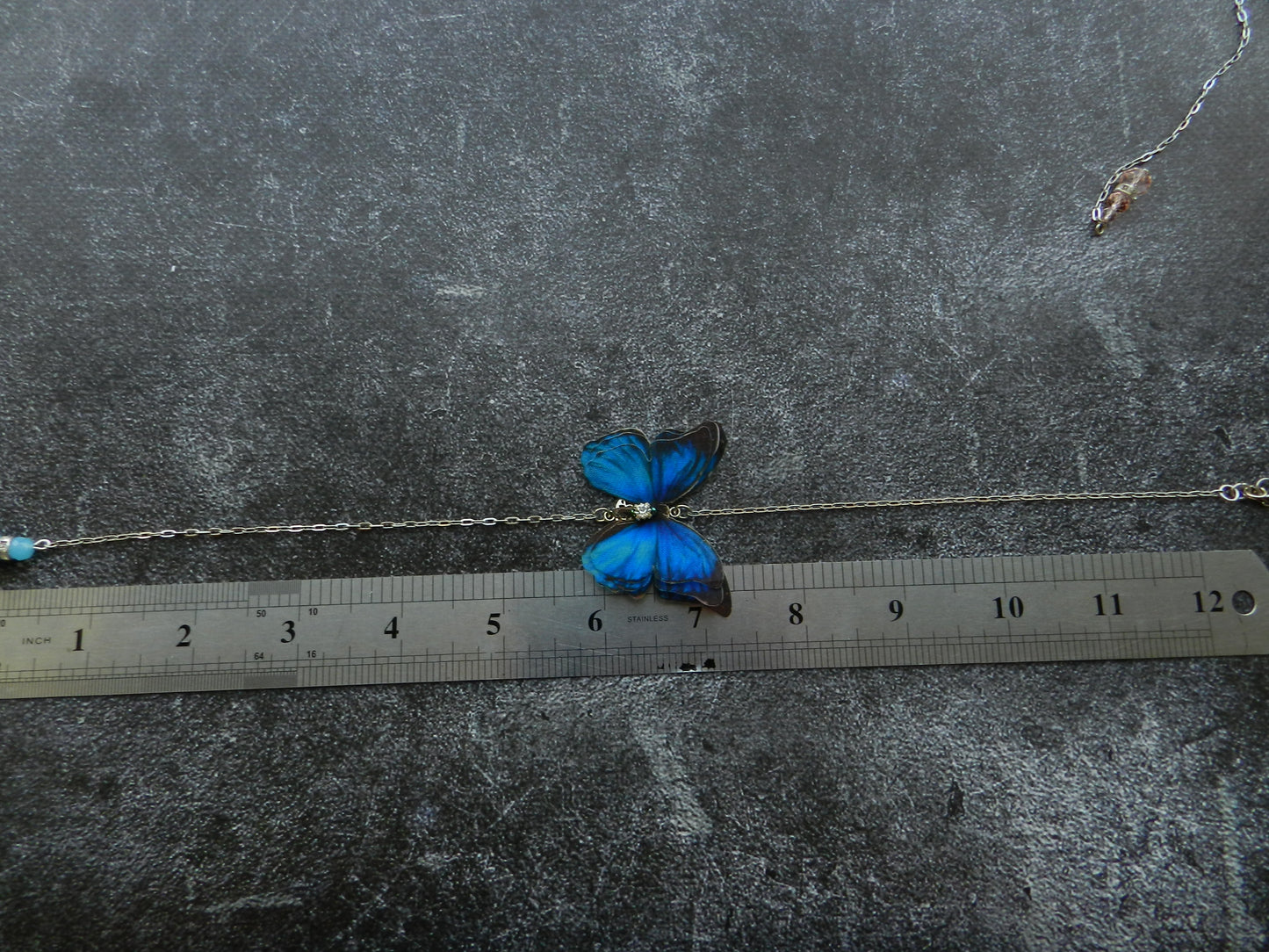 Butterfly Backdrop Necklace