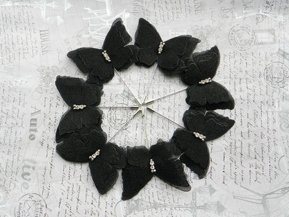 Black Butterfly Brooch