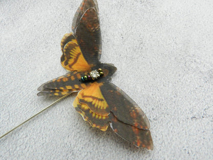 Death Head Moth Brooch